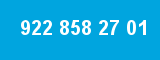 922 858 27 01